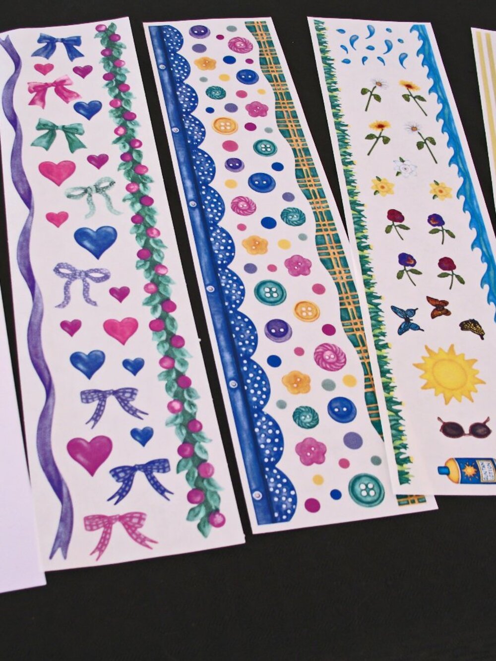 Creative Memories day To Day Stickers 4 Sheets New package, unused. B sticker b